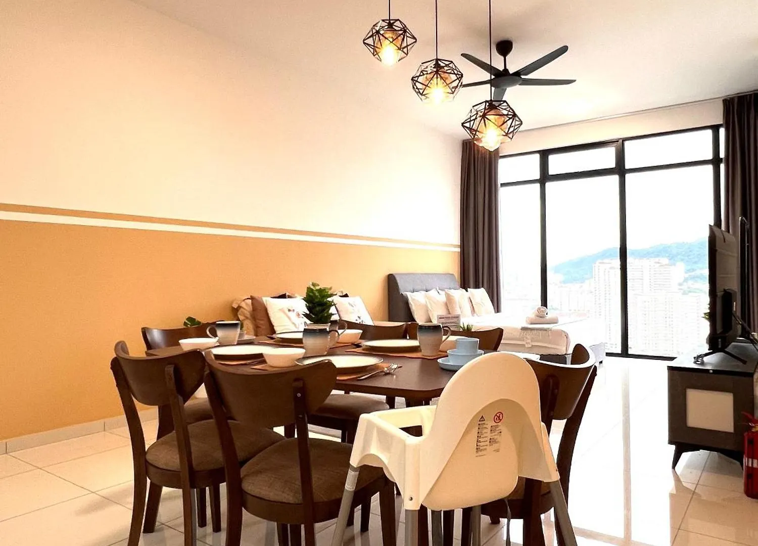Lejlighed Georgetown Beacon Skypool 9 Pax Family & Baby-Friendly Luxury Suite Penang